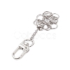 304 Stainless Steel Macrame Chain Pouch Empty Stone Holder Pendant Decoration HJEW-JM02081-3