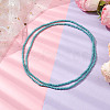 Glass Seed Beaded Necklaces NJEW-JN04922-2