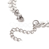 Natural Pearl Link Bracelet with 304 Stainless Steel Cobs Chains for Women BJEW-TA00214-6