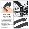 Silicone Bicycle Down Tube Frame Protectors AJEW-WH0317-17-3