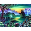 Fancy Fairyland Scenery 5D Diamond Painting Kits for Adult Beginners PW-WG57206-01-1