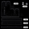 Acrylic Display Risers ODIS-WH0017-079D-3