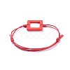 Adjustable Waxed Cotton Cord Bracelets BJEW-JB04294-01-3