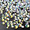 Glass AB Colour Flat Back Rhinestone Nail Art Decoration Accessories MRMJ-P002-12-A-1