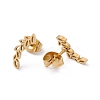 304 Stainless Steel Olive Leaf Stud Earrings for Women EJEW-E163-14G-2