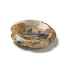 Natural Crazy Agate Worry Stones G-E586-01C-4