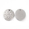 Non-Tarnish 304 Stainless Steel Pendants STAS-G242-04P-2