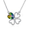 925 Sterling Silver Pendant Necklaces NJEW-BB32892-6