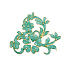 Chinese Style Alloy Enamel Chandelier Components Links X-ENAM-E329-64A-G-5