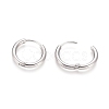 Small Huggie Hoop Earrings for Girl Women EJEW-F111B-17mm-PA-3