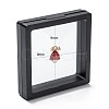 Square Transparent PE Thin Film Suspension Jewelry Display Box X1-CON-D009-01A-03-4