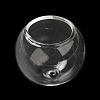 Transparent Glass Bead Cone GLAA-G100-01C-01-3