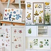 16 Sheets 8 Styles PVC Waterproof Wall Stickers DIY-WH0345-159-6