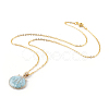 Brass Pendant Necklaces NJEW-JN002264-2