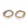 Tibetan Style Alloy Linking Rings PALLOY-ZN7613-AG-RS-2