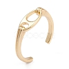 Brass Cuff Rings RJEW-B034-01G-3