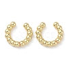 Rack Plating Brass Cuff Earrings X1-EJEW-K245-09G-1