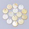 Yellow Shell Pendants SSHEL-S251-40-1