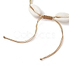 Shell Beads Anklets for Women AJEW-AN00593-4