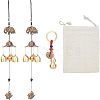 Nbeads 4Pcs DIY Keychain Hanging Ornaments Kits DIY-NB0005-05-1