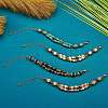 4Pcs 4 Style Gemstone Beaded Multi-strand Bracelets Set for Women BJEW-SW00038-3