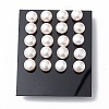 Natural Pearl Ear Studs EJEW-P223-01D-P03-3