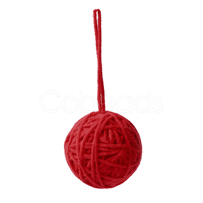 Cheap Yarn Knitted Christmas Ball Ornaments Online Store 