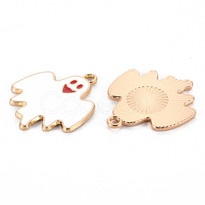 Eco-Friendly Alloy Enamel Pendants ENAM-T011-83A-NR-1