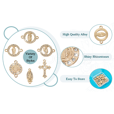 DIY Religion Jewelry Making Findings Kits DIY-TA0008-05-1