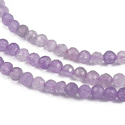 Natural Amethyst Beads Strands G-C127-A03-04-1