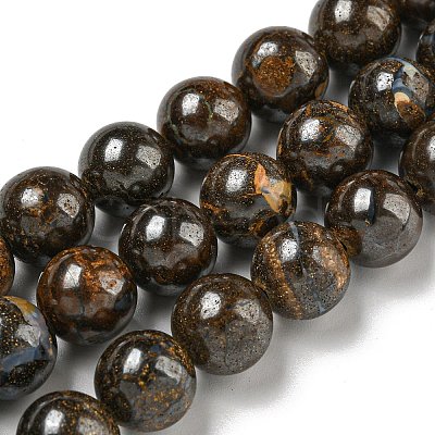 Natural Boulder Opal Beads Strands G-P544-A01-03-1