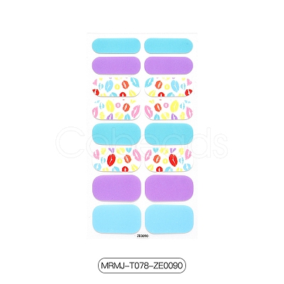 Full Wrap Fruit Nail Stickers MRMJ-T078-ZE0090-1