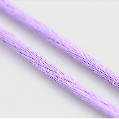 Macrame Rattail Chinese Knot Making Cords Round Nylon Braided String Threads X-NWIR-O001-A-12-1