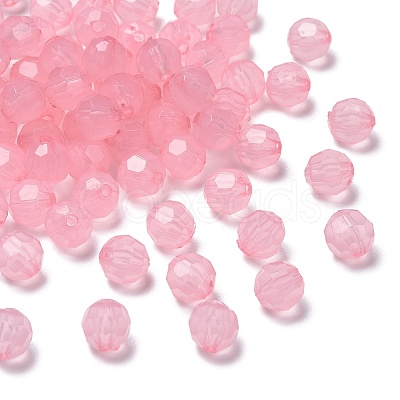 Transparent Acrylic Beads X-DB8MM04-1