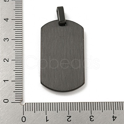 304 Stainless Steel Pendants STAS-F307-15EB-1