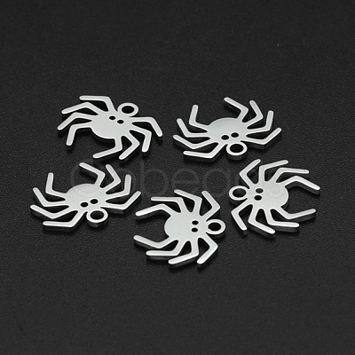 Non-Tarnish Halloween 201 Stainless Steel Charms STAS-N090-JA700-1