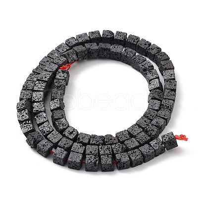 Natural Lava Rock Beads Strands G-H303-C03-1