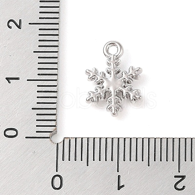 Alloy with Rhinestone Pendants ALRI-U001-02B-01-1