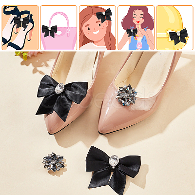 Nbeads Wedding Shoe Decoration Sets AJEW-NB0005-13A-1