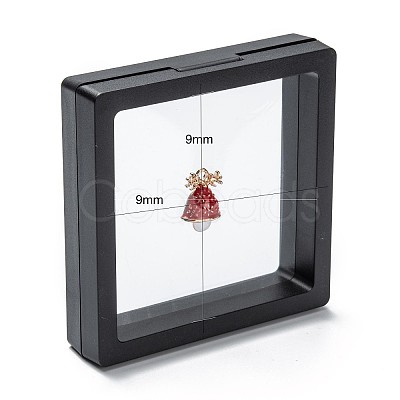 Square Transparent PE Thin Film Suspension Jewelry Display Box X1-CON-D009-01A-03-1