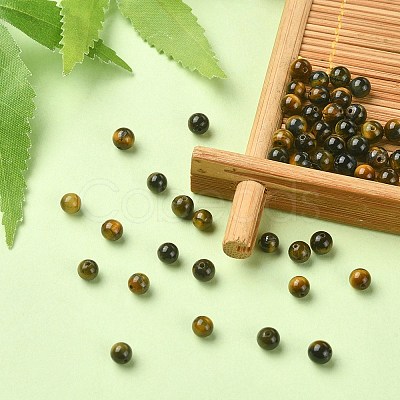 Natural Tiger Eye Beads Strands G-YW0001-56A-1