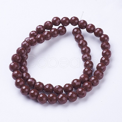 Natural Hokutolite Beads Strands G-D871-8mm-05-1