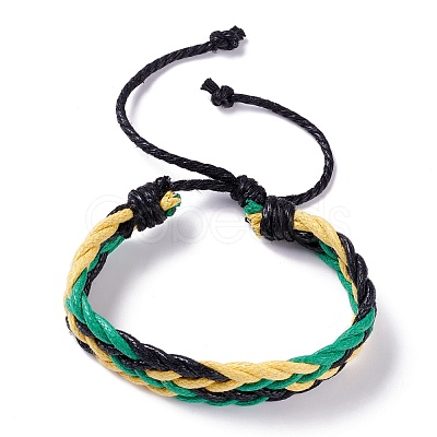 Leather Cord Bracelets Set for Men Women BJEW-C005-02D-1