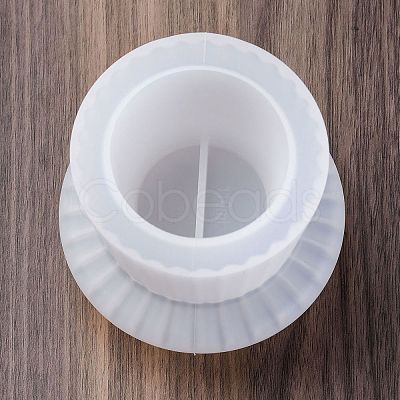 DIY Silicone Candle Holder Molds DIY-K073-38B-1