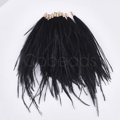 Ostrich Feather Tassel Big Pendant Decorations X-FIND-S302-08L-1