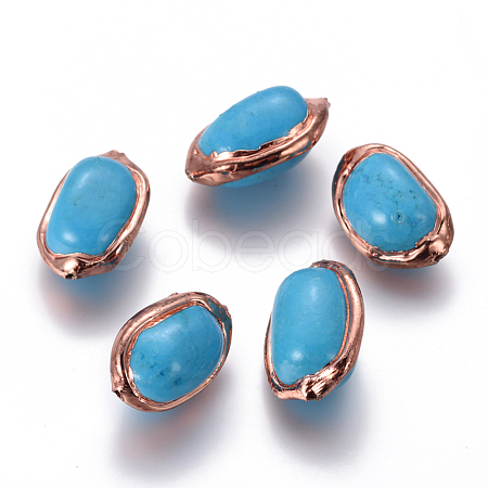 Synthetic Turquoise Beads G-F633-23RG-1