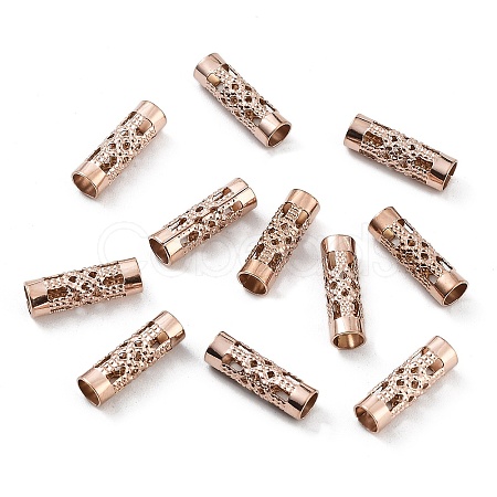 Ion Plating(IP) Hollow Out 304 Stainless Steel Beads STAS-G326-01RG-1