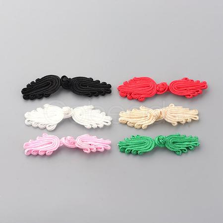 Handmade Chinese Frogs Knots Buttons Sets BUTT-S020-03-1