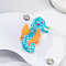 Cellulose Acetate Claw Hair Clips, Hair Accessories for Women & Girls, Sea Horse, 45x90mm