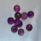 Natural Amethyst Cabochons, Half Round/Dome, 6mm